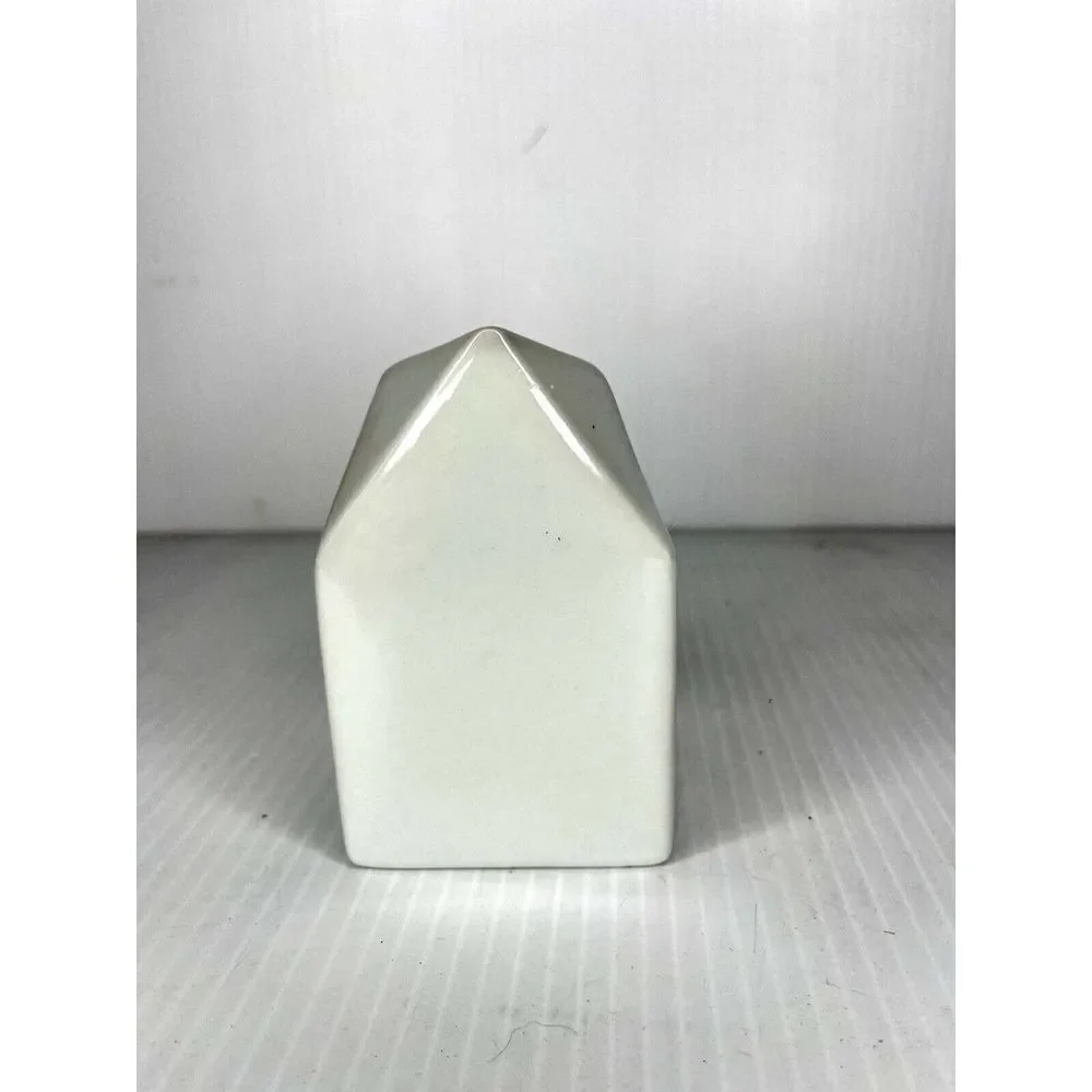 Milk Carton Vitrified Porcelain Creamer Container